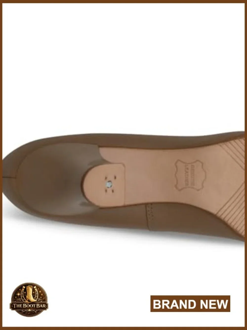 Leather Dance Shoes with 2-Inch Heel, Foam Padded, Buckle Closure